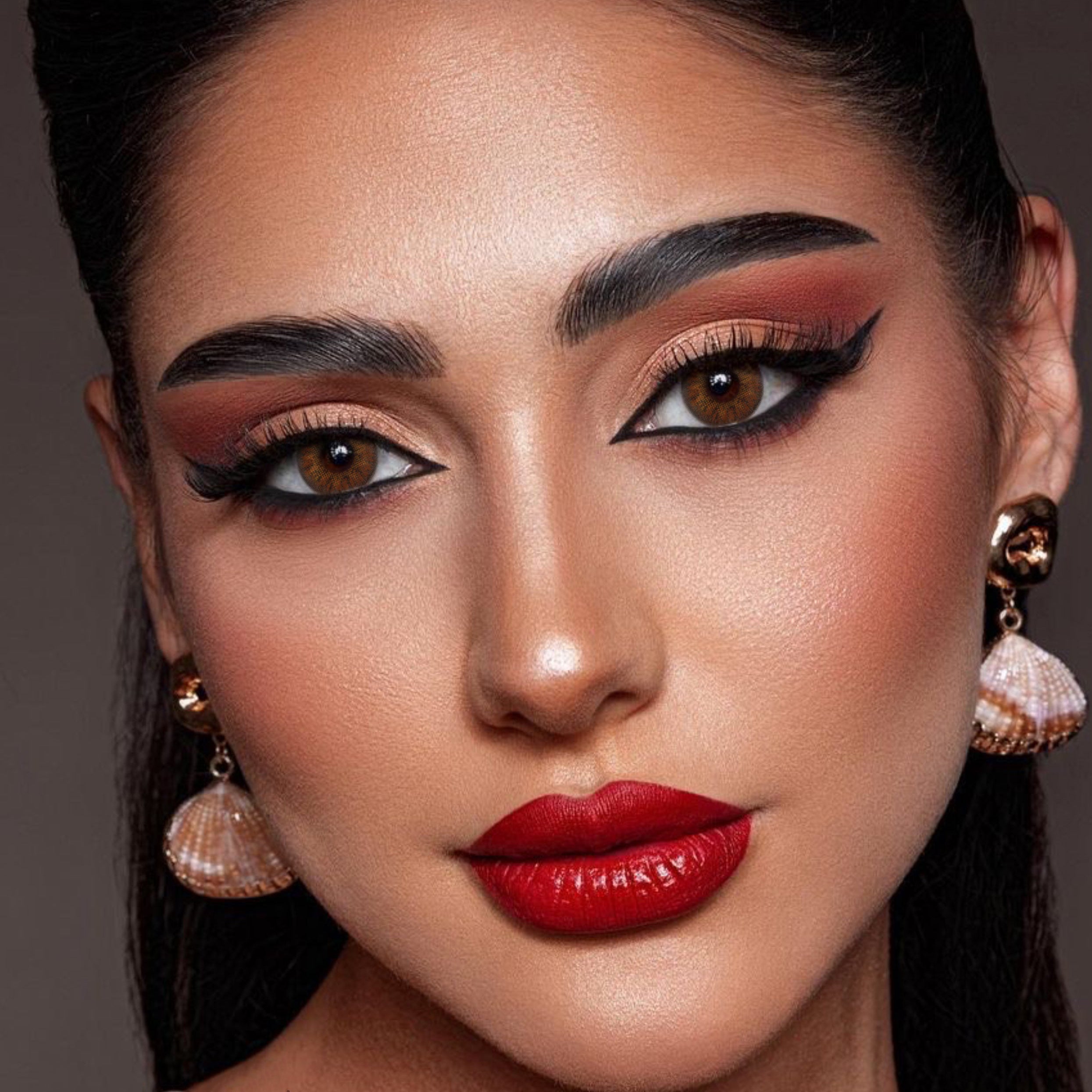 【US WAREHOUSE】Honey Colored Contact Lenses