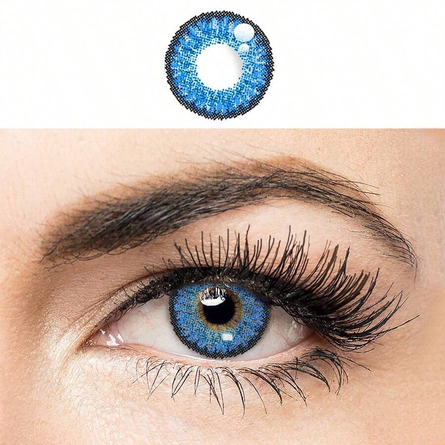 【US WAREHOUSE】Dark blue Colored Contact Lenses