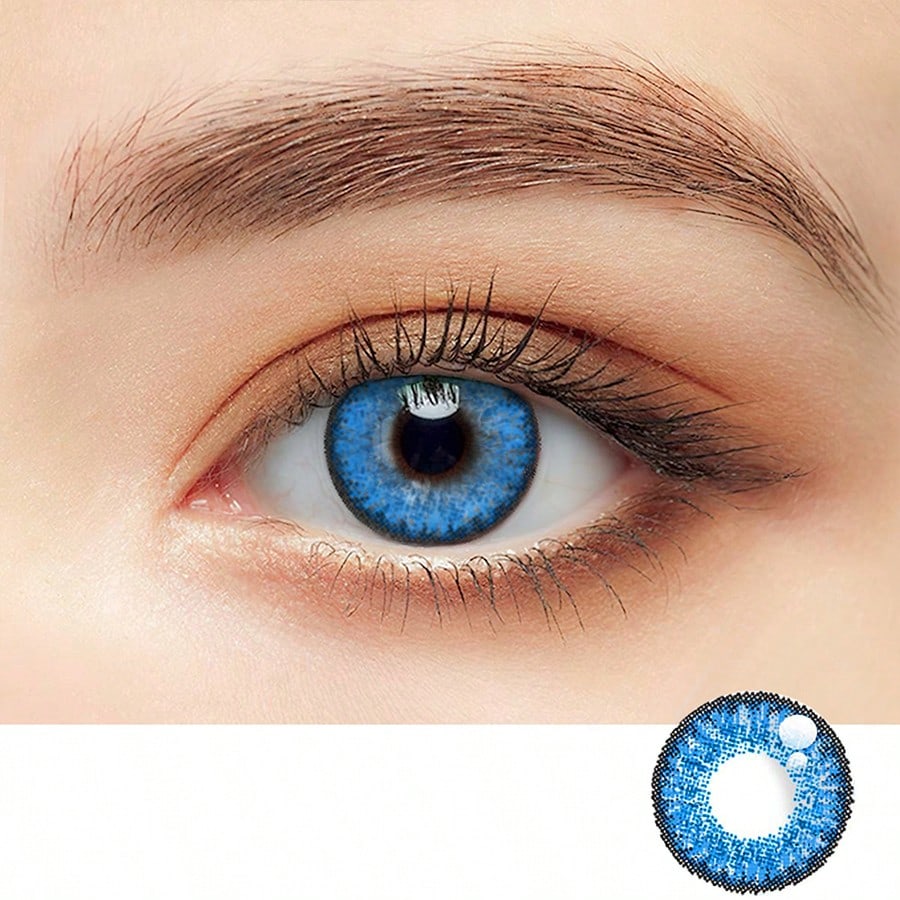 【US WAREHOUSE】Dark blue Colored Contact Lenses