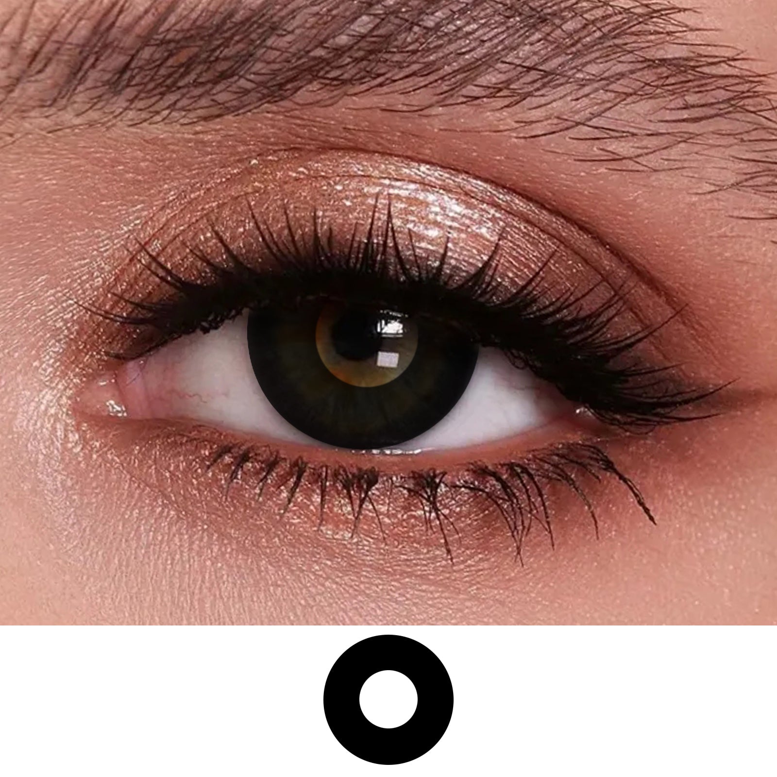 【US WAREHOUSE】Black Abyss Eyes Colored Contact Lenses