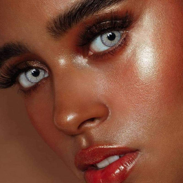 【US WAREHOUSE】Fluorescent gray Colored Contact Lenses