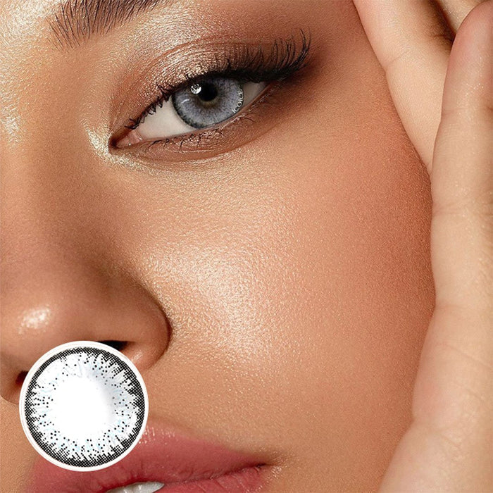 【US WAREHOUSE】Fluorescent gray Colored Contact Lenses