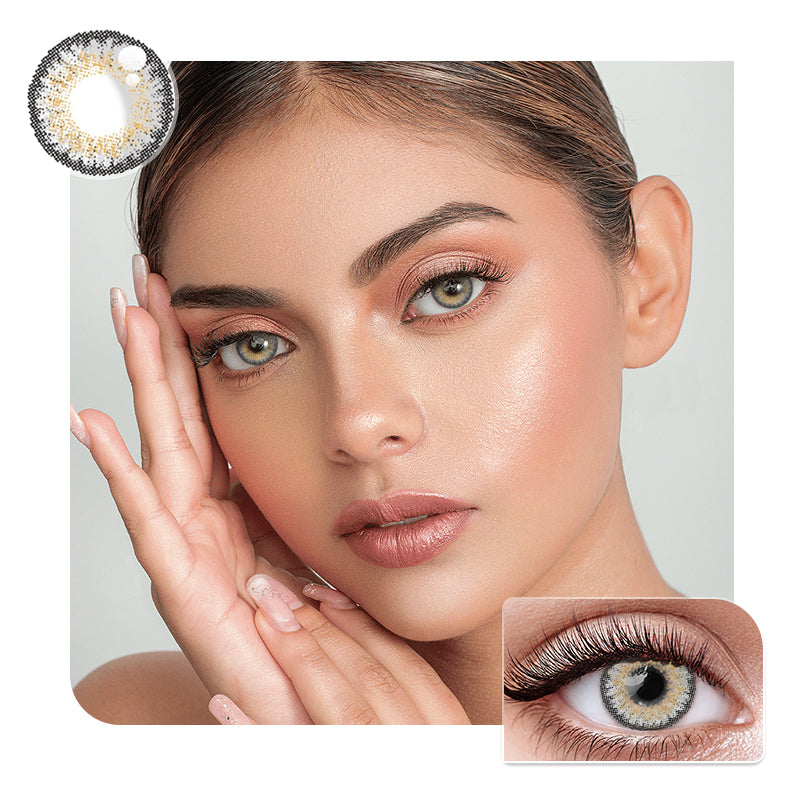 【US WAREHOUSE】Linen Grey Colored Contact Lenses