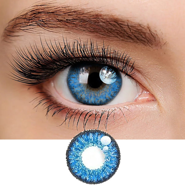 【US WAREHOUSE】Dark blue Colored Contact Lenses