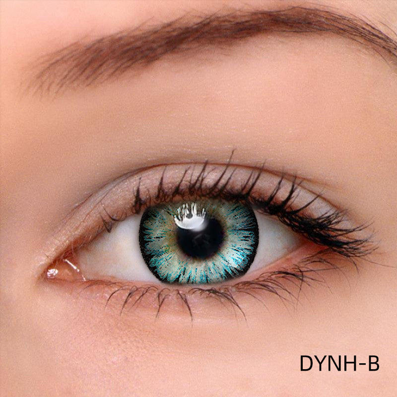 【US WAREHOUSE】Big Eye Blue Colored Contact Lenses