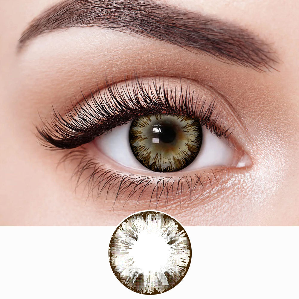 【US WAREHOUSE】Big Eye Chocolate Colored Contact Lenses