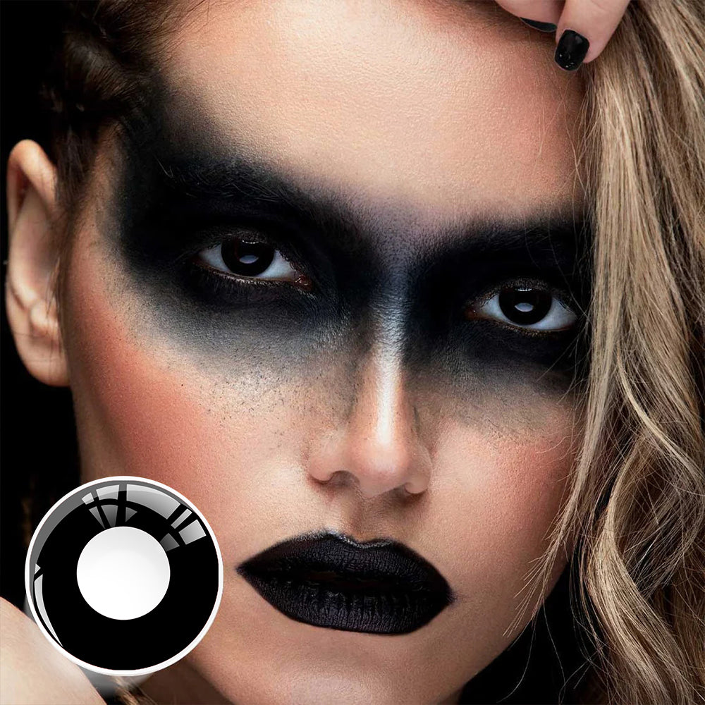【US WAREHOUSE】Black Abyss Eyes Colored Contact Lenses
