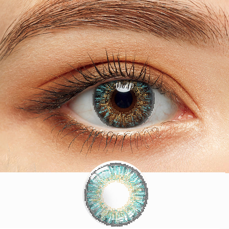 【US WAREHOUSE】Turquoise Colored Contact Lenses