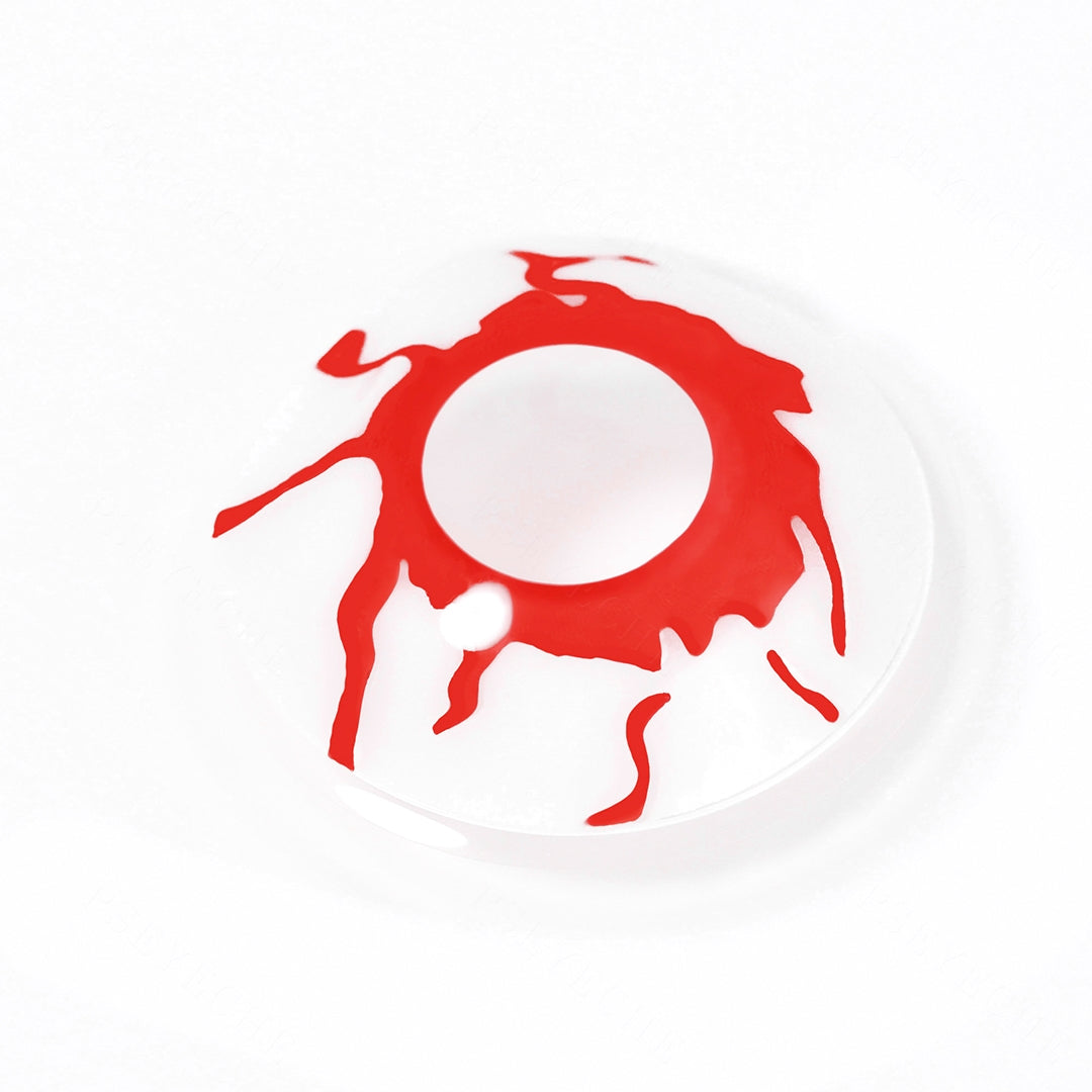 【US WAREHOUSE】White blood streaks Colored Contact Lenses