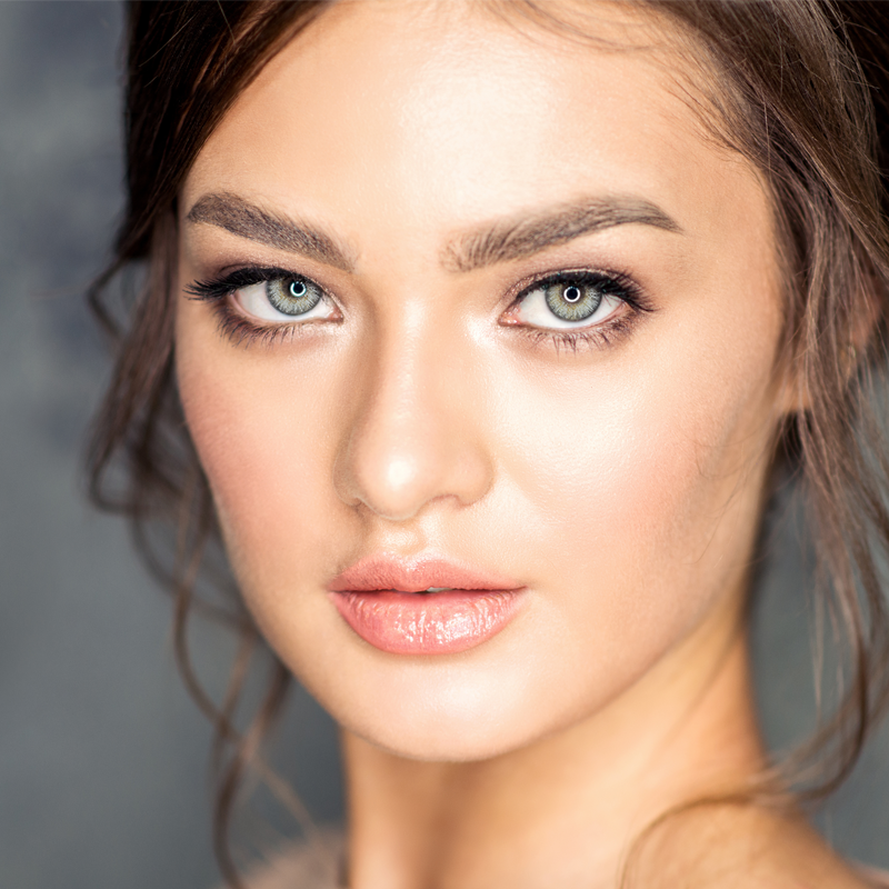 【US WAREHOUSE】Fluorescent gray Colored Contact Lenses