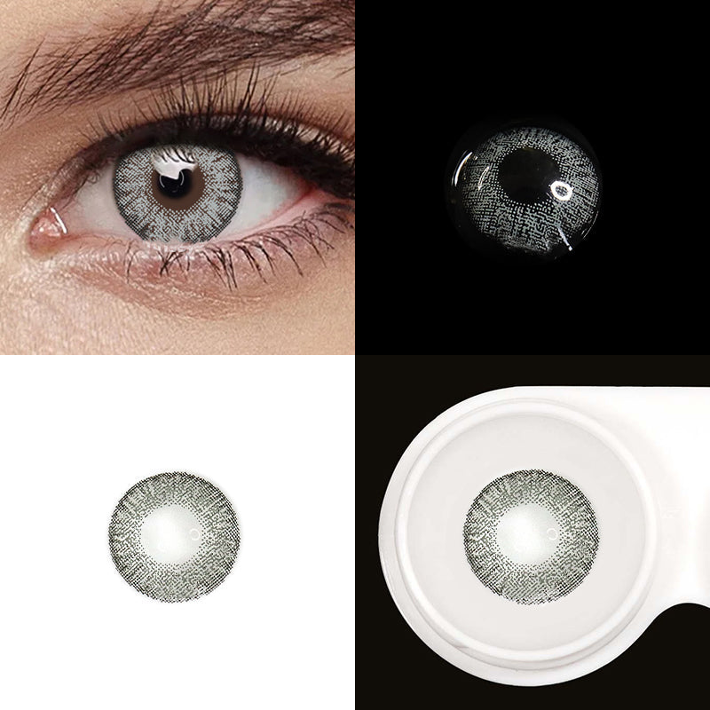 【US WAREHOUSE】Fluorescent gray Colored Contact Lenses
