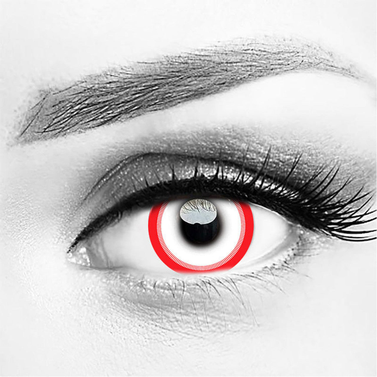 【US WAREHOUSE】Red Edge Colored Contact Lenses