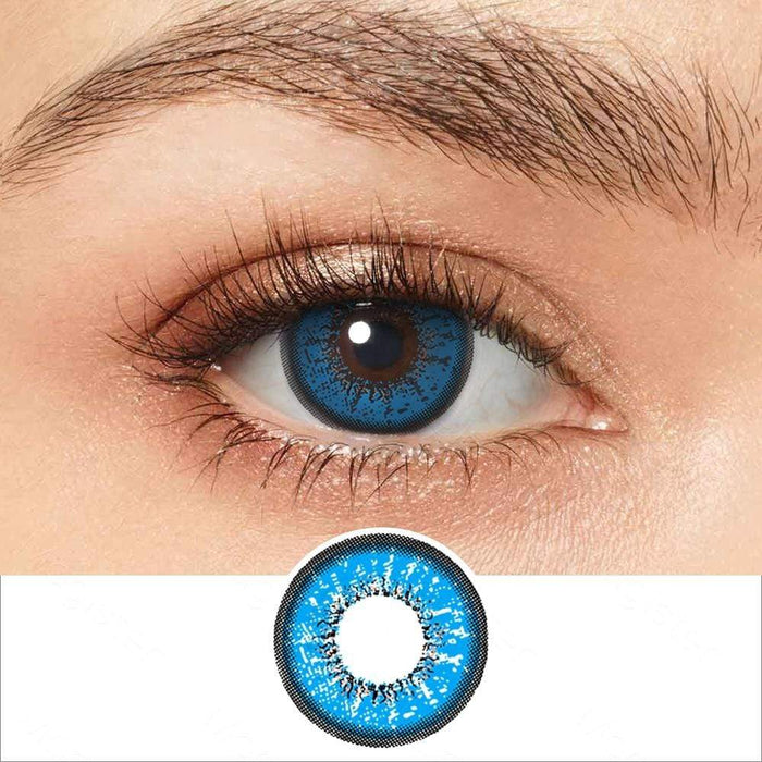 【US WAREHOUSE】Love Blue Colored Contact Lenses