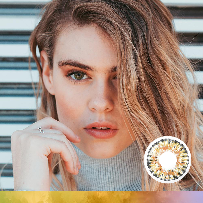 【US WAREHOUSE】Hazel Colored Contact Lenses