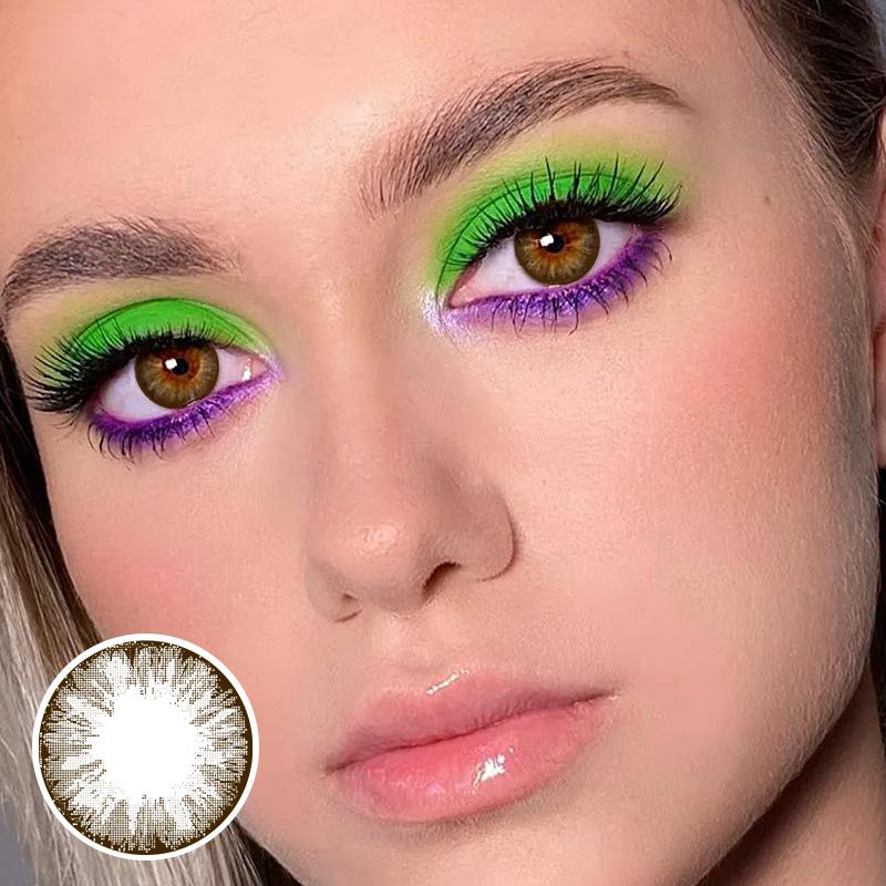 【US WAREHOUSE】Big Eye Chocolate Colored Contact Lenses