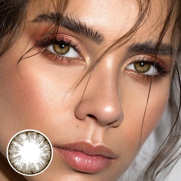 【US WAREHOUSE】Big Eye Chocolate Colored Contact Lenses