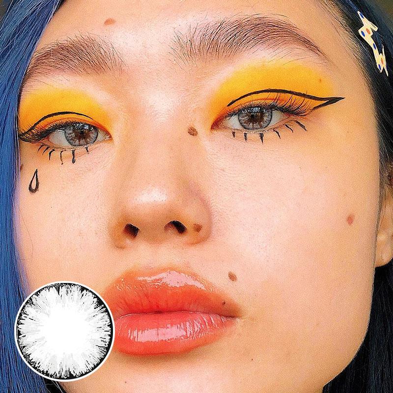 【US WAREHOUSE】Big Eye Grey Colored Contact Lenses