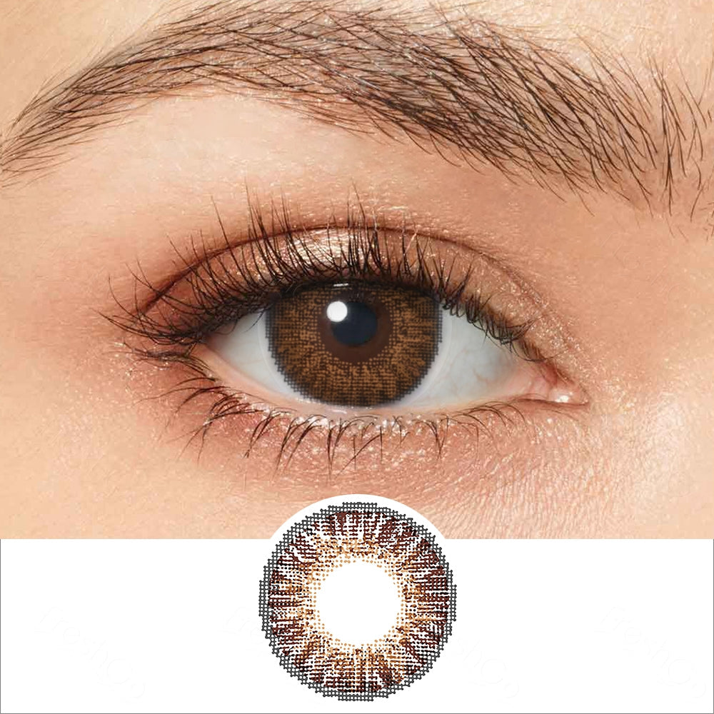 【US WAREHOUSE】Cattail brown Colored Contact Lenses