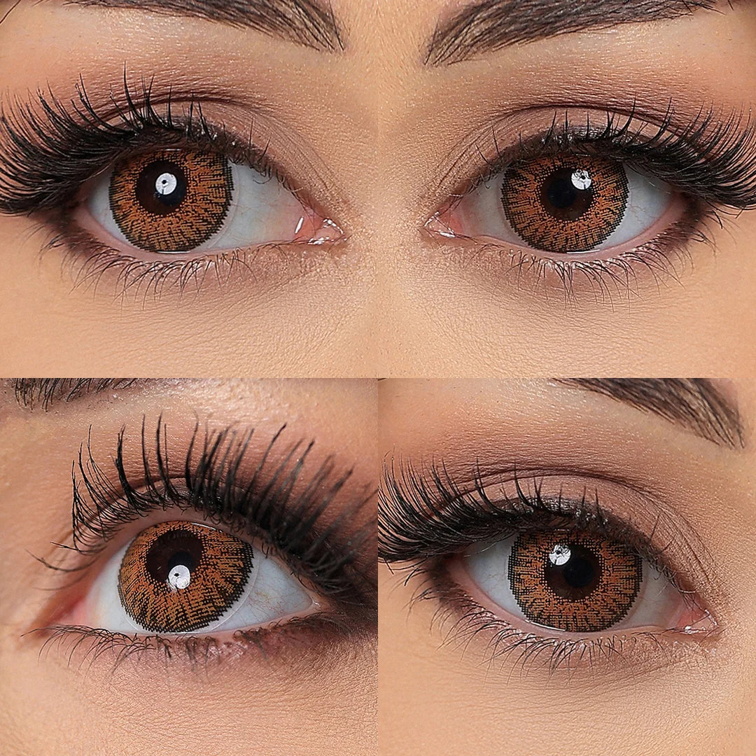 【US WAREHOUSE】Honey Colored Contact Lenses
