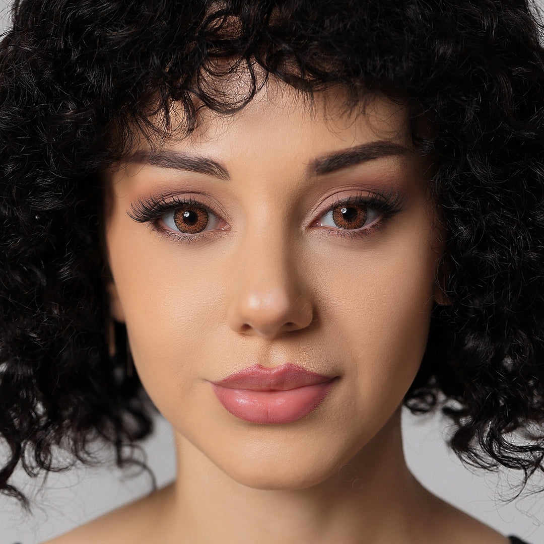 【US WAREHOUSE】Honey Colored Contact Lenses