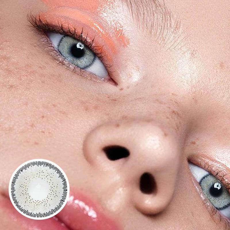 【US WAREHOUSE】Fluorescent gray Colored Contact Lenses