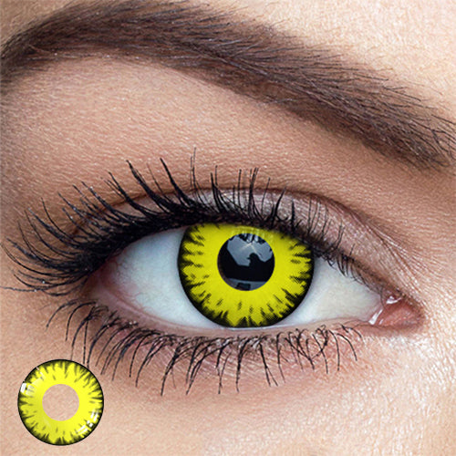 【US WAREHOUSE】Shine Yellow Colored Contact Lenses