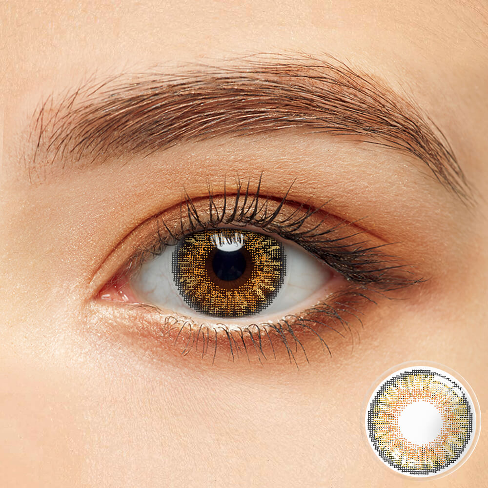 【US WAREHOUSE】Hazel Colored Contact Lenses