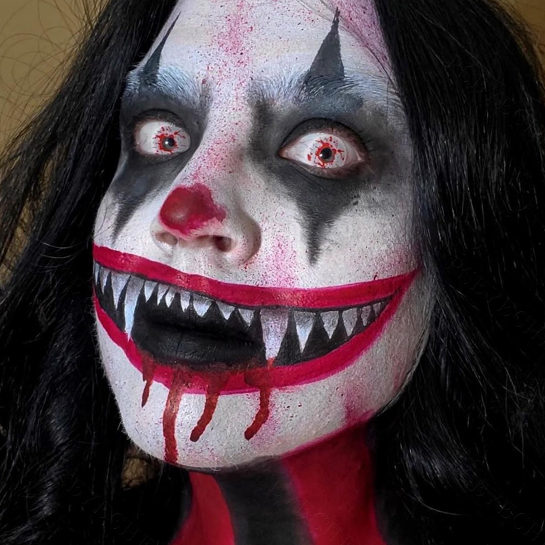 【US WAREHOUSE】White blood streaks Colored Contact Lenses