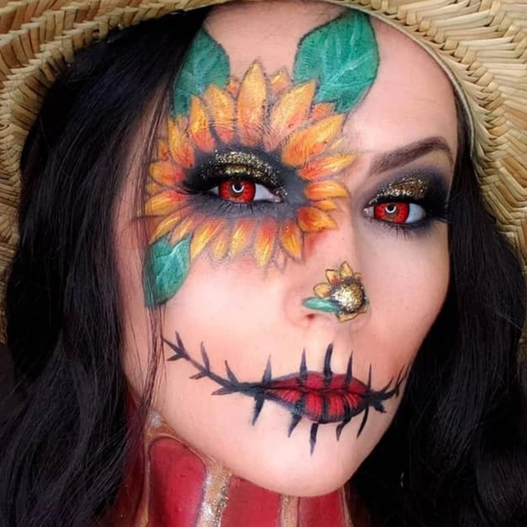 【US WAREHOUSE】Shine Red Colored Contact Lenses