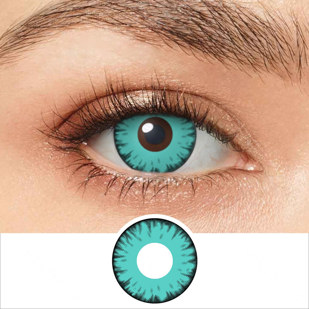 【US WAREHOUSE】Shine Green Colored Contact Lenses