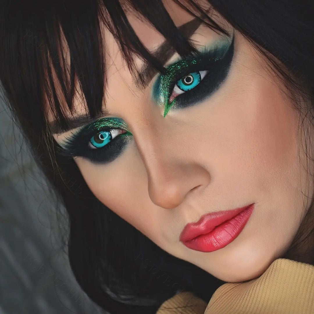 【US WAREHOUSE】Shine Green Colored Contact Lenses