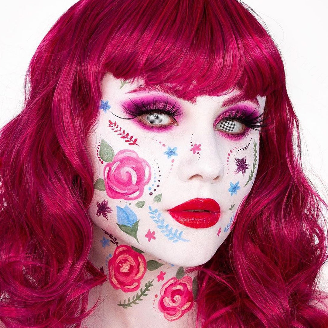 【US WAREHOUSE】White Sand Net Colored Contact Lenses