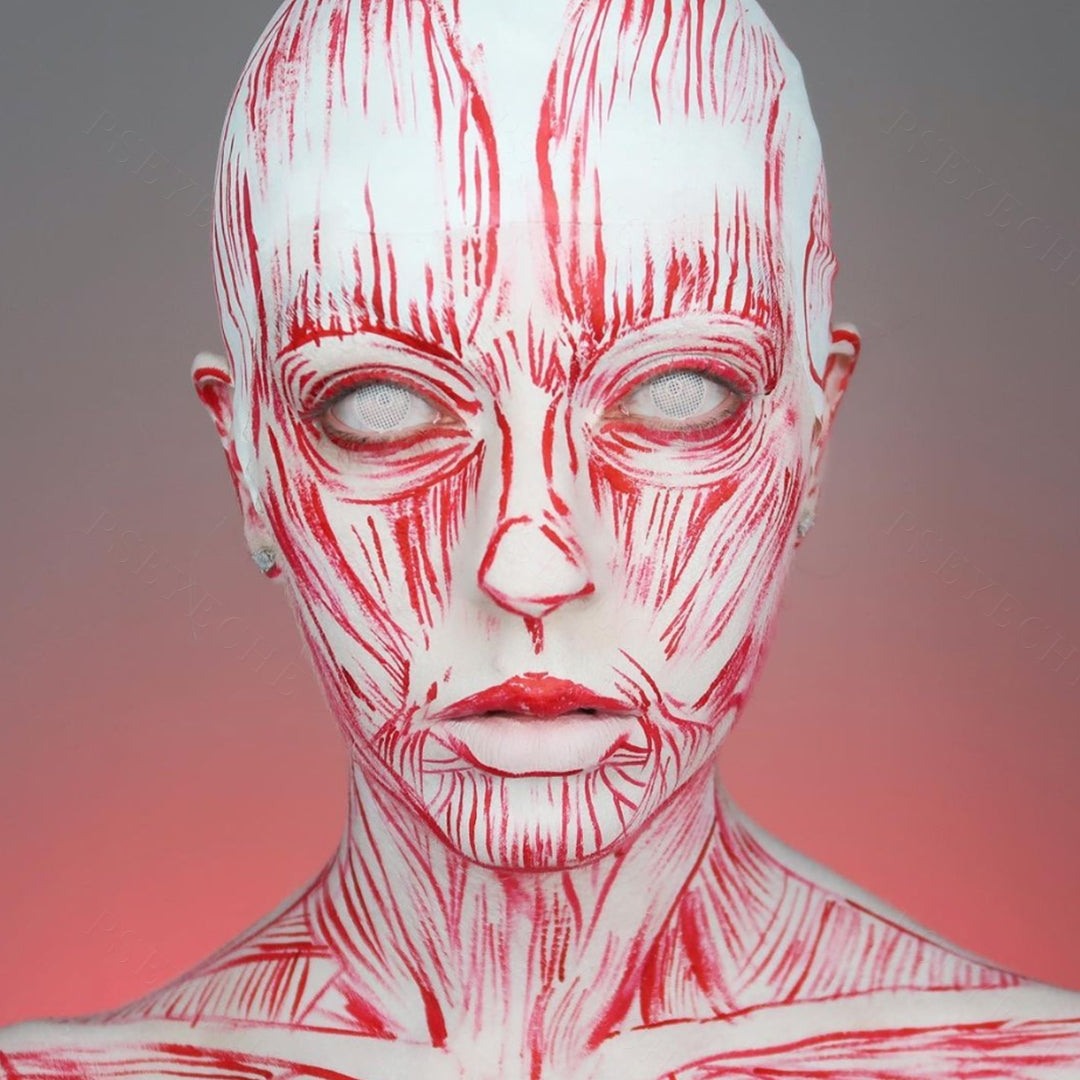 【US WAREHOUSE】White Sand Net Colored Contact Lenses