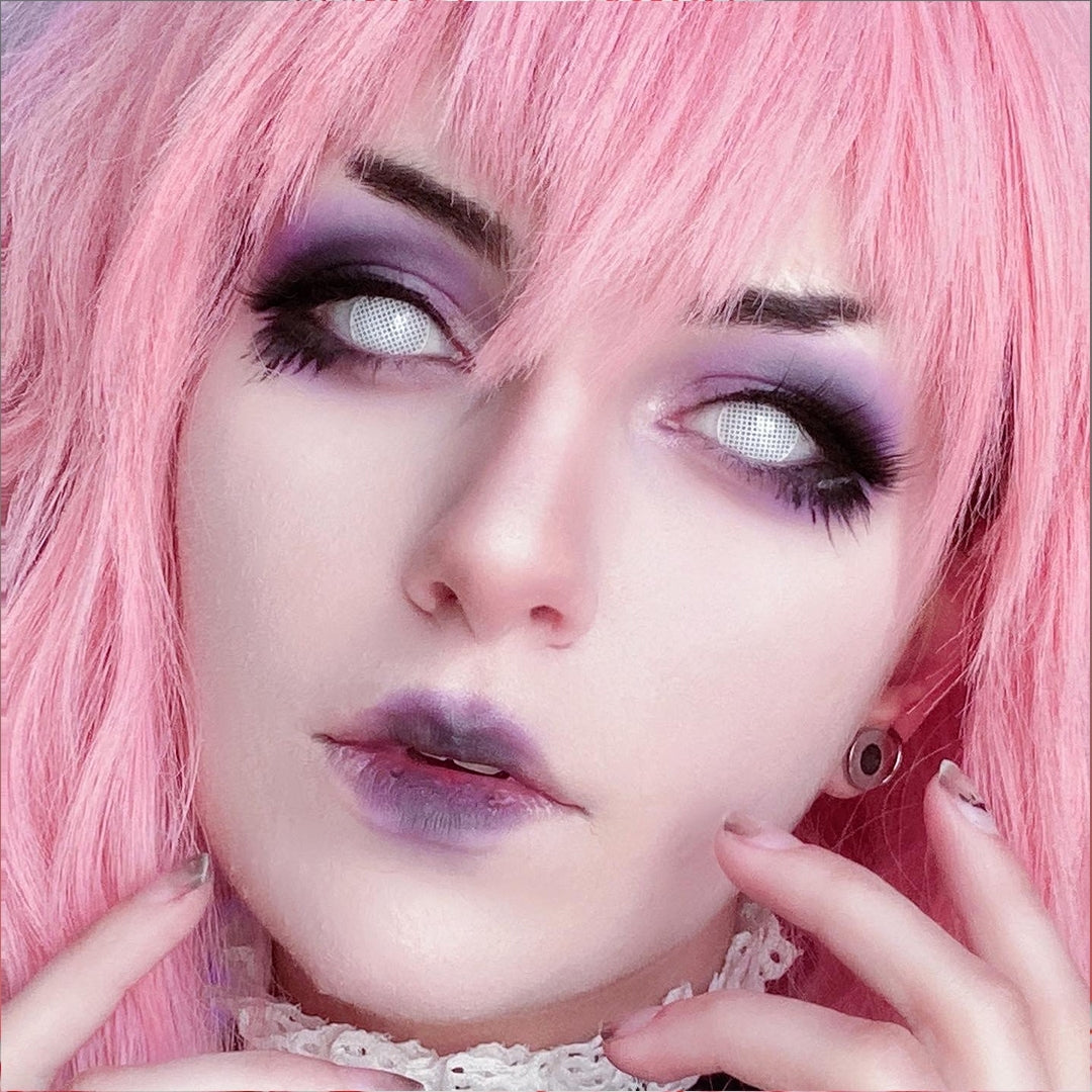 【US WAREHOUSE】White Sand Net Colored Contact Lenses