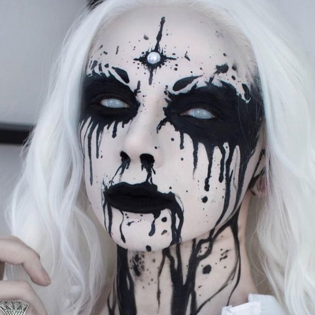 【US WAREHOUSE】White Sand Net Colored Contact Lenses