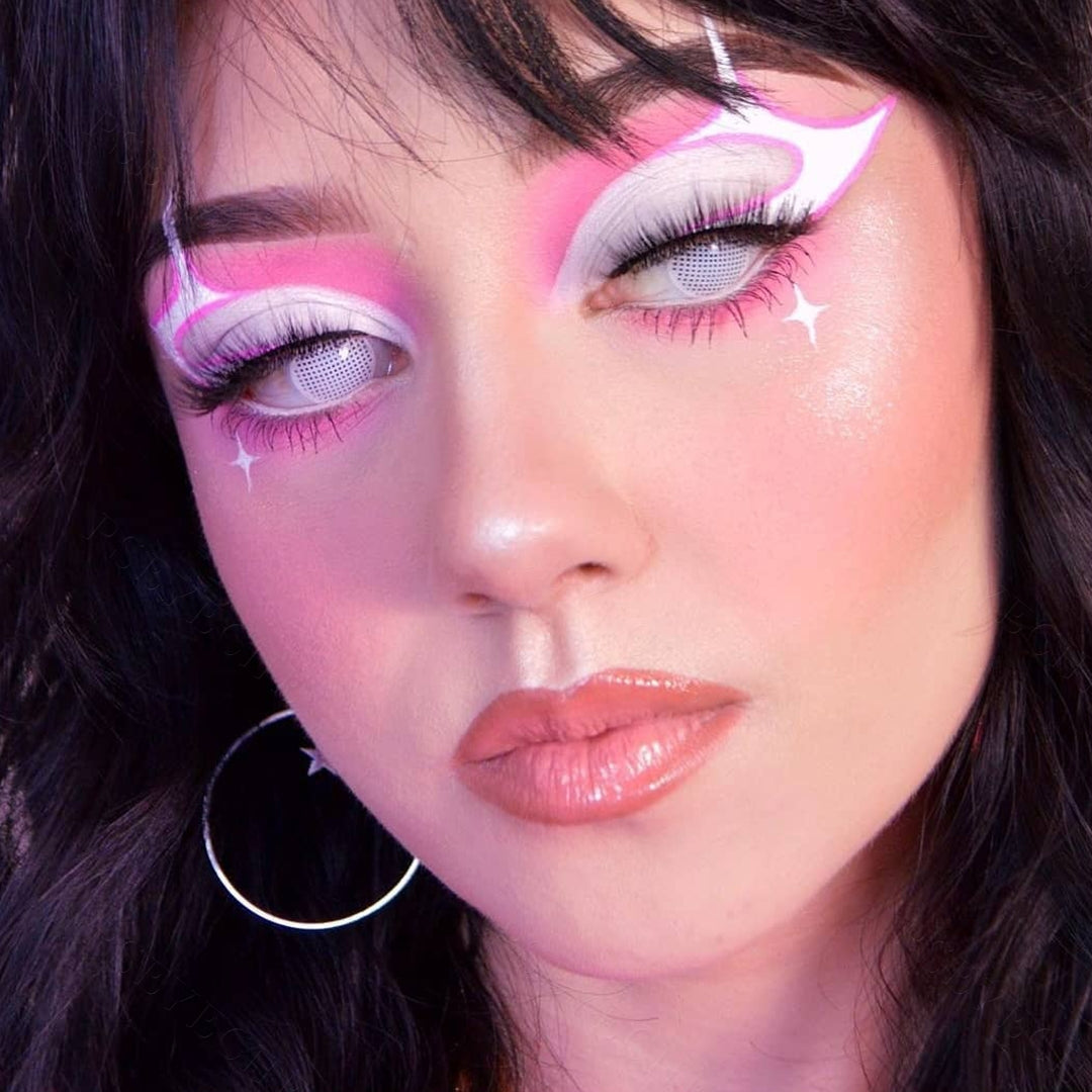 【US WAREHOUSE】White Sand Net Colored Contact Lenses