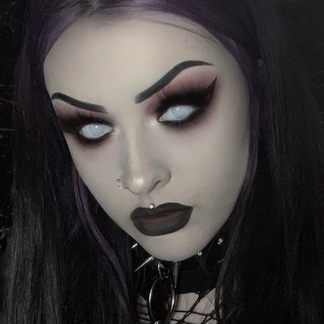 【US WAREHOUSE】White Sand Net Colored Contact Lenses