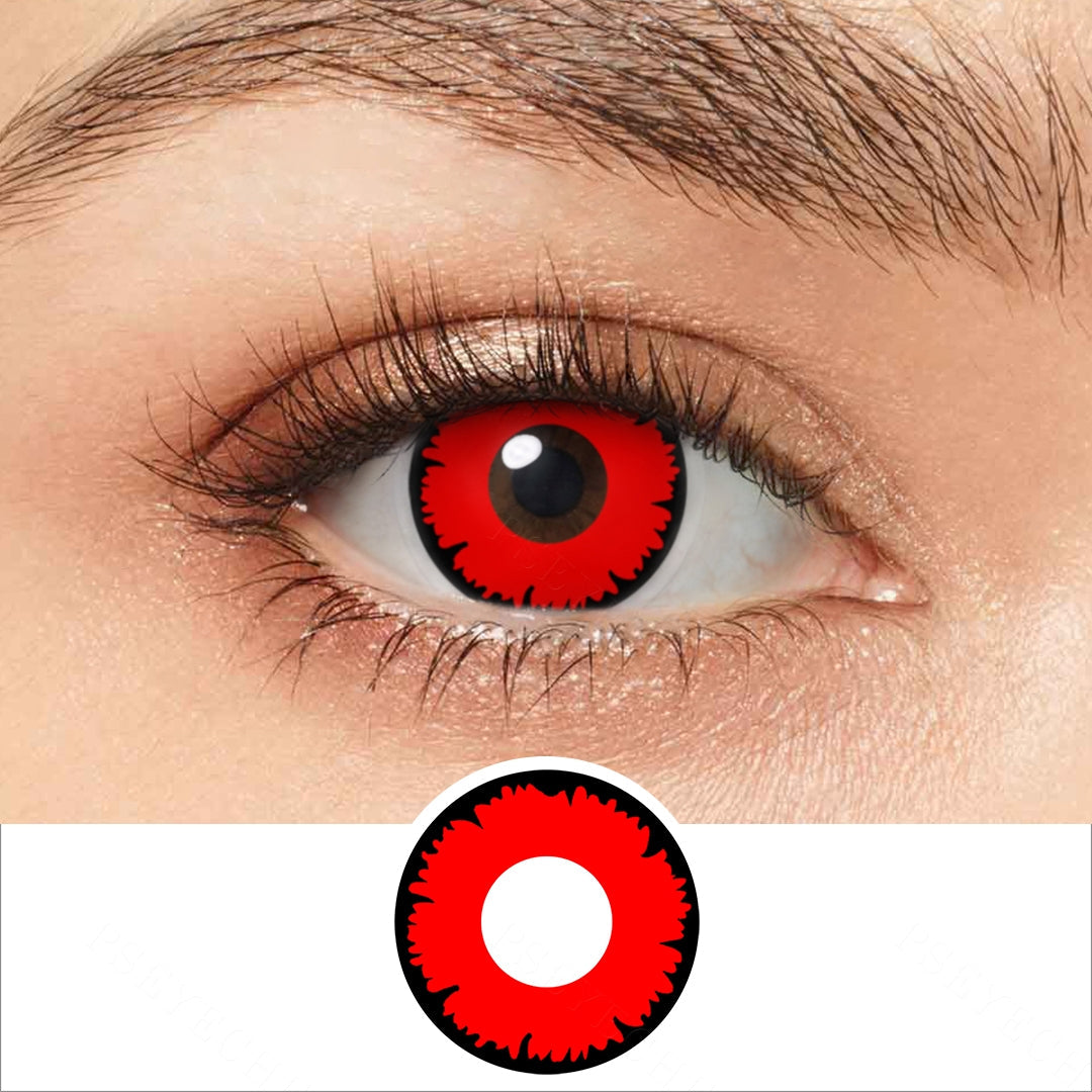 【US WAREHOUSE】Shine Red Colored Contact Lenses