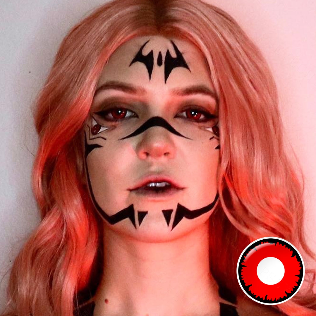 【US WAREHOUSE】Shine Red Colored Contact Lenses