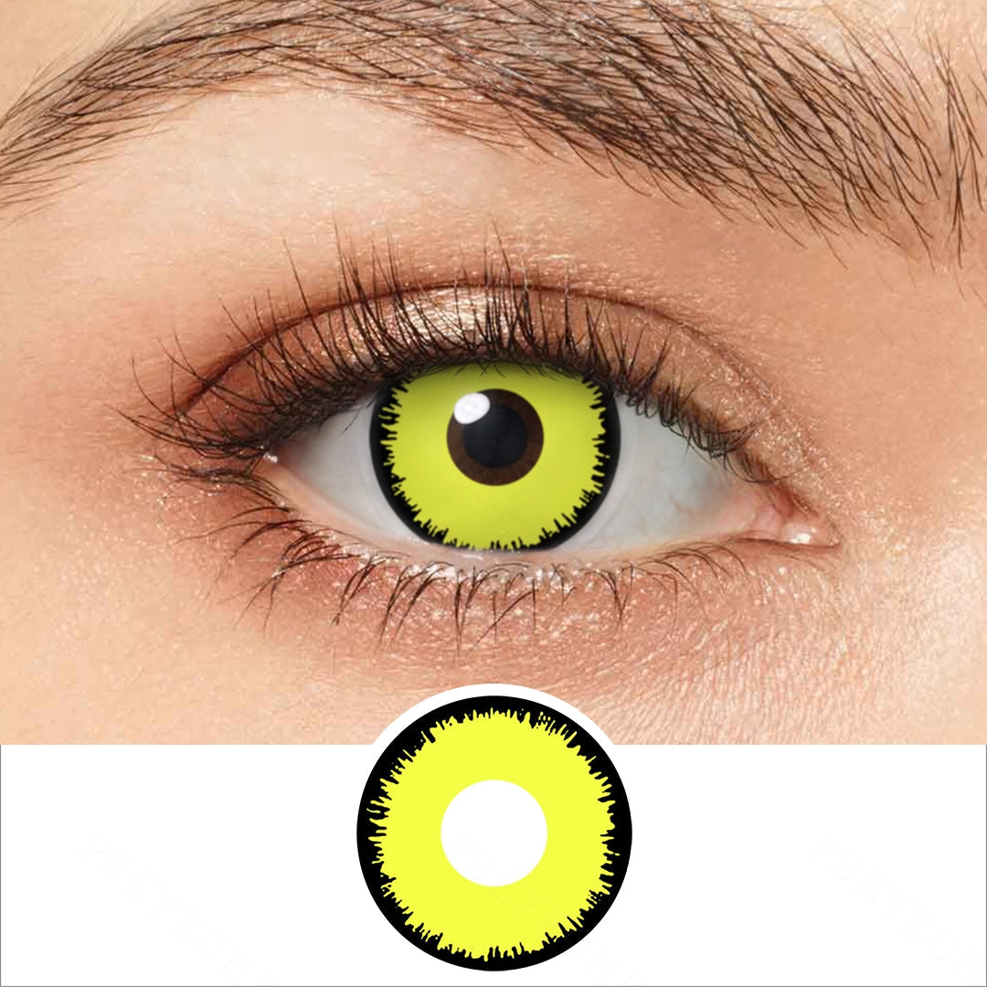 【US WAREHOUSE】Shine Yellow Colored Contact Lenses