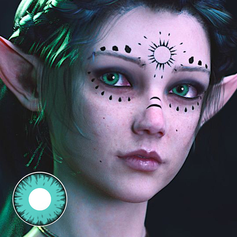 【US WAREHOUSE】Shine Green Colored Contact Lenses