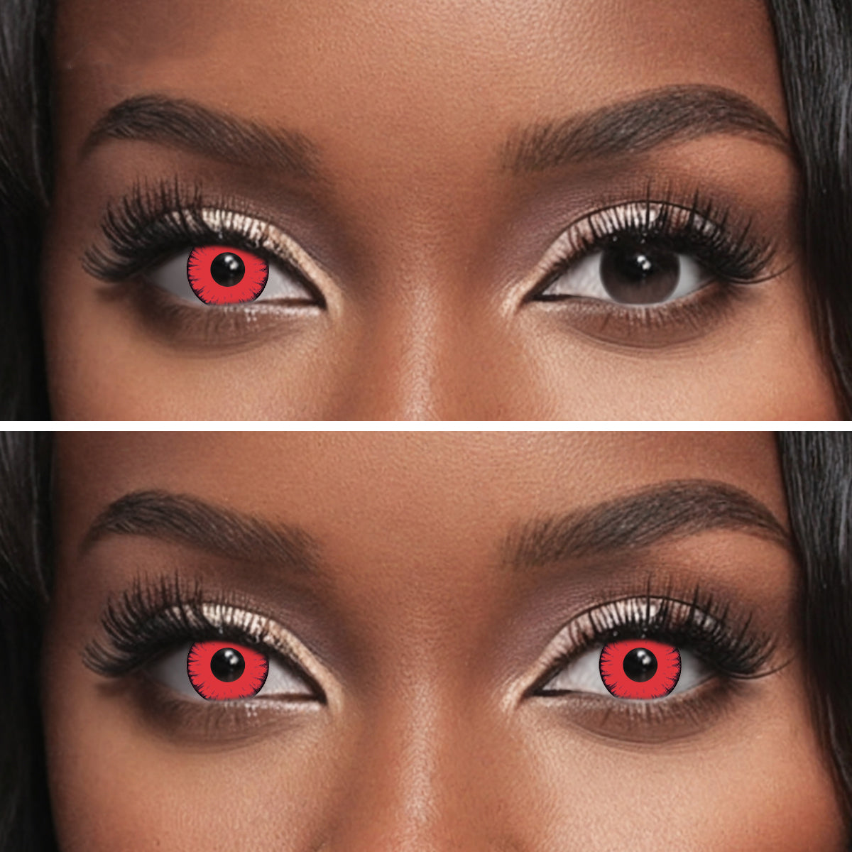 【US WAREHOUSE】Shine Red Colored Contact Lenses