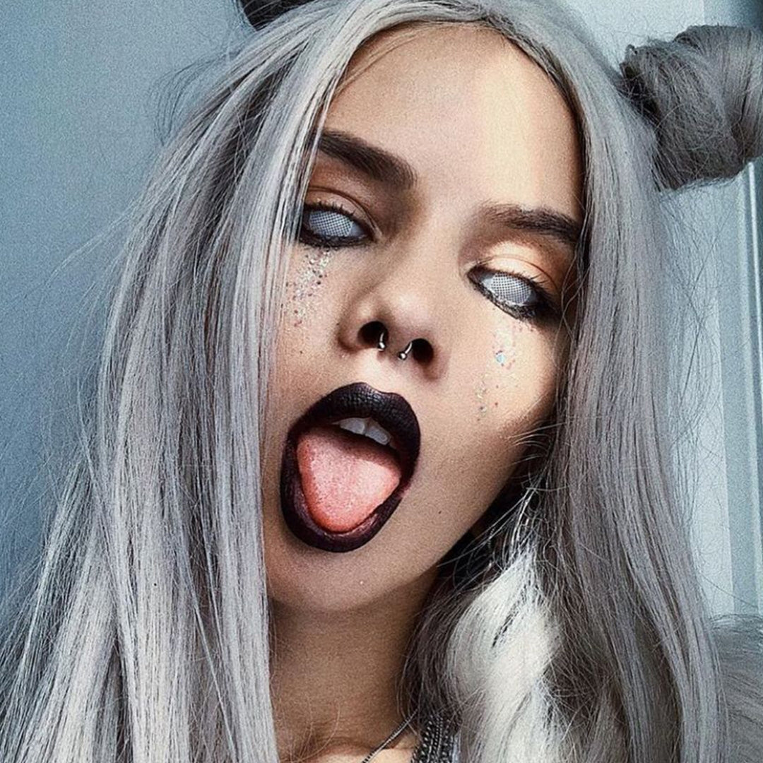 【US WAREHOUSE】White Sand Net Colored Contact Lenses