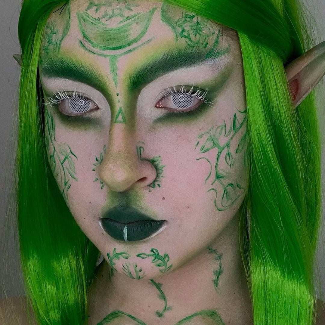 【US WAREHOUSE】White Sand Net Colored Contact Lenses