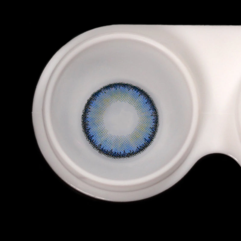 【US WAREHOUSE】Fluorescent blue Colored Contact Lenses