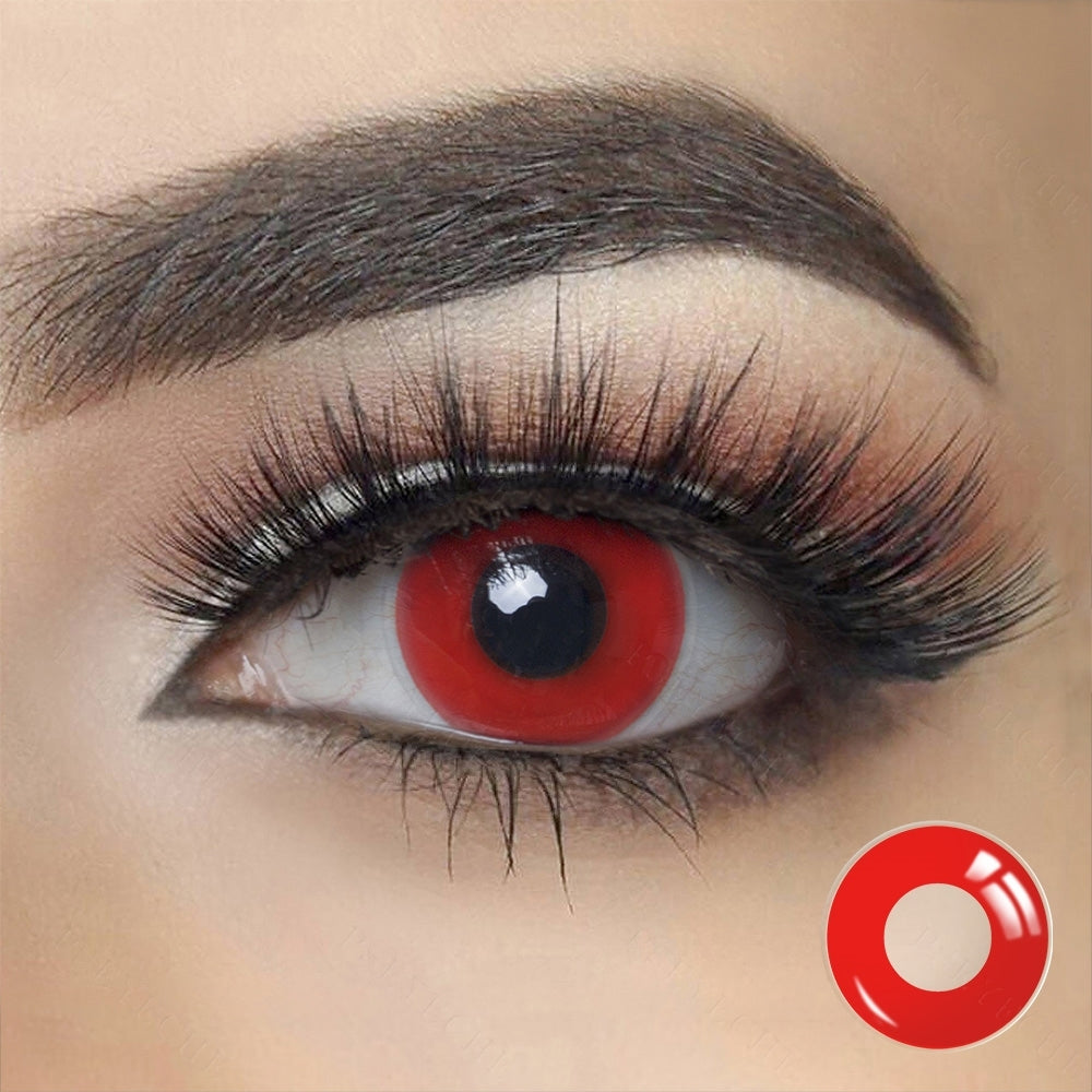 【US WAREHOUSE】Red Colored Contact Lenses