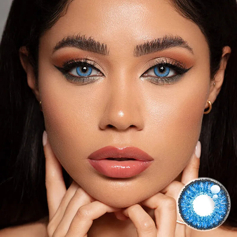 【US WAREHOUSE】Dark blue Colored Contact Lenses