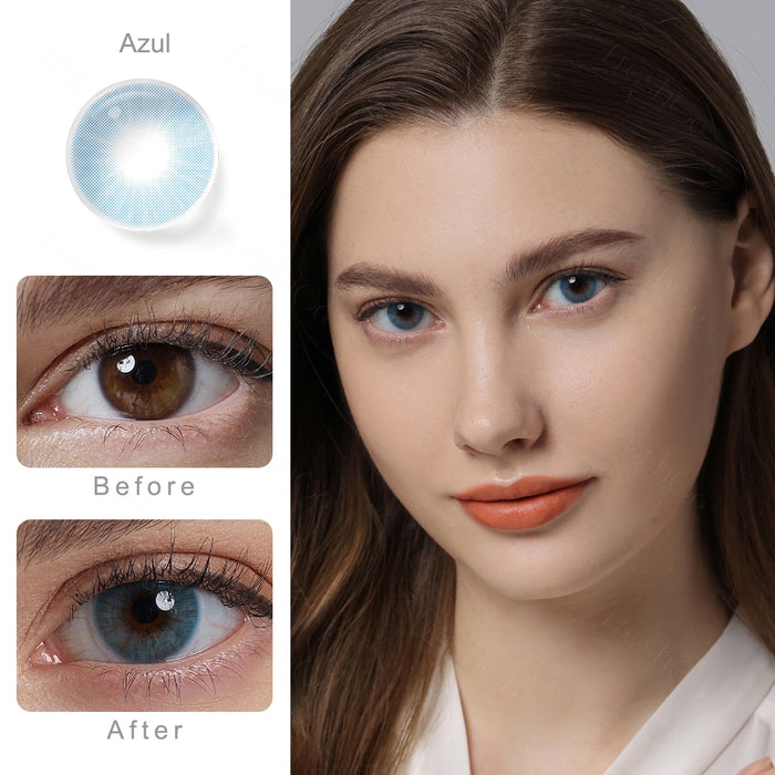 【US WAREHOUSE】Light blue Colored Contact Lenses