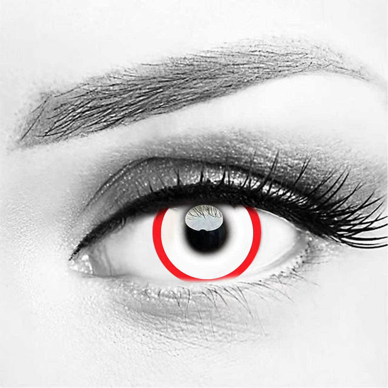 【US WAREHOUSE】Red Edge Colored Contact Lenses