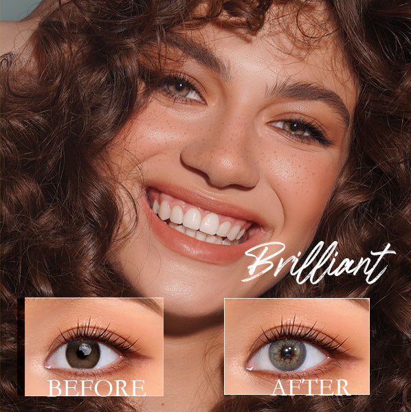 【US WAREHOUSE】lce Cream Gray Colored Contact Lenses